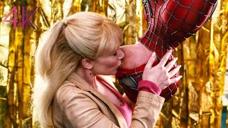 SpiderMan And Gwen Stacy Upside Down Kiss Scene  SpiderMan 3 2007 SpiderMan TobeyMaguire [upl. by Burrell267]