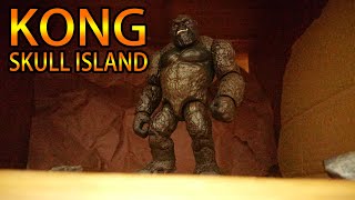 Kong vs Skullcrawler Stop Motion [upl. by Lot]