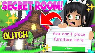 GLITCHES and SECRETS in CROOKED HOUSE in ADOPT ME roblox [upl. by Malkah]