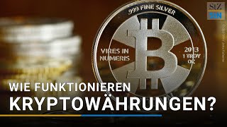 Bitcoin amp Ethereum erklärt So funktionieren Kryptowährungen 12 [upl. by Pinebrook]