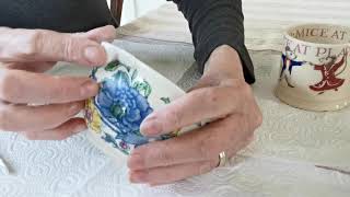 HOW TO REPAIR CHIPPED PORCELAINCHINA WITH MILLIPUT LATEST [upl. by Ayamahs810]