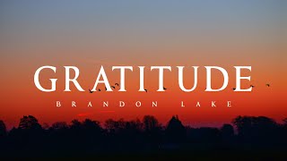 Gratitude  Brandon Lake Lyrics [upl. by Anileba]