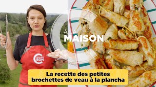 Petites brochettes de veau à la plancha [upl. by Vento]