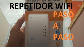 Configurar Repetidor Wifi PASO A PASO desde CERO [upl. by Solis]