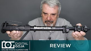 Manfrotto 290 Aluminum Monopod MM290A4US Unboxing and Review [upl. by Yditsahc]