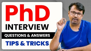 PhD Interview  PhD Interviews Questions  Tips and Tricks [upl. by Latsirc]