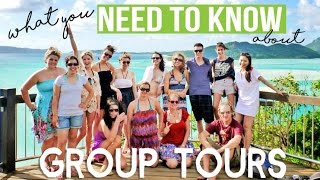 GROUP TOURS  what you NEED TO KNOW [upl. by Salli]