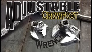 DIY Adjustable CrowFoot Wrench [upl. by Bruckner967]