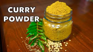 HOW TO MAKE CURRY POWDER AT HOME [upl. by Devondra]