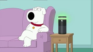 Brian Falls in Love With Amazon Alexa  Family Guy [upl. by Chesna]