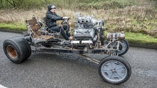 Inventor Builds Steampunk Inspired Automatron Car [upl. by Anam]