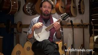 The Mandolin Banjo at FOLKFRIENDS [upl. by Lesab]