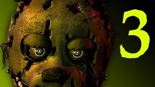 Five Nights at Freddys 3 Full playthrough Nights 16 Extras  No Deaths No Commentary OLD [upl. by Eniamret677]