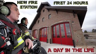 First 24 Hours in a New Fire Station  A Day in the Life [upl. by Yreva]