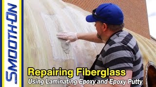 How to Repair Fiberglass Using Epoxy [upl. by Ailed]