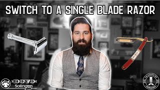 Cartridge Razor vs Safety Razor  Straight Razor Why you should switch to a Single Blade Razor [upl. by Nylrehs]