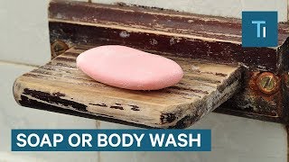 Dermatologist Break Down The Body Wash Versus Bar Soap Debate [upl. by Platus]