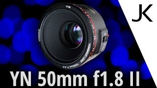 REVIEW  Yongnuo YN 50mm F18 II [upl. by Ellenad]