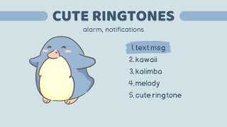 CUTE RINGTONES amp NOTIFICATION SOUNDS FREE  Zedge [upl. by Gordie]