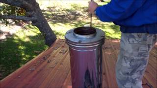 DIY Chimney Sweeping  Clean Your Own Chimney [upl. by Anuska]