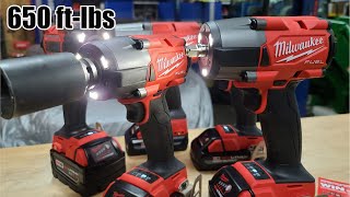 Milwaukee M18 FUEL 12quot amp 38quot MidTorque Impact Wrench Review  Beast Mode 296220 296020 [upl. by Eahsel263]