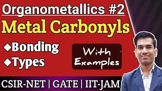 Metal Carbonyls  Metal Carbonyls in Coordination CompoundsMetal Carbonyls Organometallic Chemistry [upl. by Paymar482]