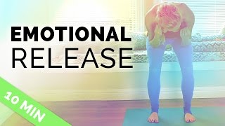 Gentle Somatic Yoga for Emotional Release 10min  Nervous System Reset [upl. by Iamhaj]