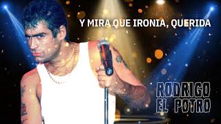 Rodrigo Bueno  Que ironia │ Video Lyric [upl. by Glovsky7]