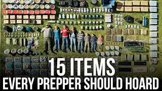 15 Items Every Prepper Should Hoard [upl. by Aikel]