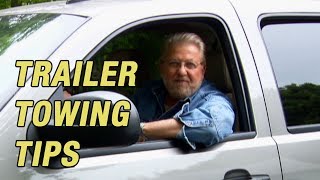 TRAILER TOWING TIPS FOR A PICKUP [upl. by Kahler]