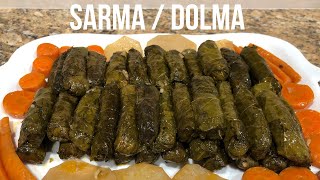 Armenian Dolma Recipe Sarma  Eats With Gasia [upl. by Tien]