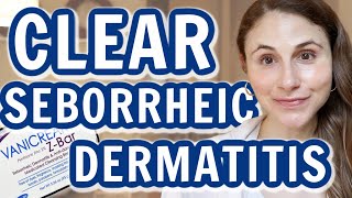 How to CLEAR SEBORRHEIC DERMATITIS on the face Dr Dray [upl. by Einafit]