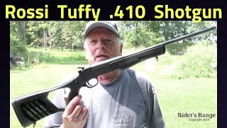 Rossi Tuffy 410 Shotgun on Riders Range [upl. by Ninnetta818]