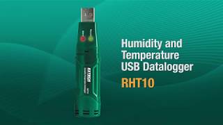 Introducing the Extech RHT10 Humidity and Temperature USB Datalogger [upl. by Narda737]