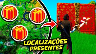 USE PRESENTES DESAFIOS FESTIVAL INVERNAL Fortnite Battle Royale [upl. by Zippel]