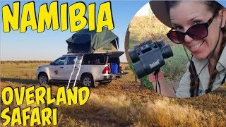 Namibia Overland Safari in a 4x4 With Rooftop Tent [upl. by Calesta]