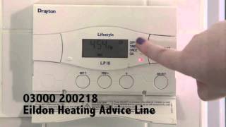 How to Set Your Electronic Heating Programmer [upl. by Kaltman]