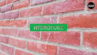 HYDROFUGE SUR BRIQUE POREUSE [upl. by Ahsatsana]