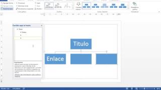 Crear mapa conceptual en Word utilizando SmartArt [upl. by Attenwahs]