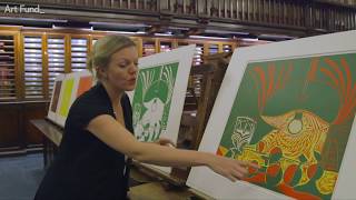 Picasso linocuts acquired by the British Museum [upl. by Leduar]