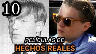 Top 10 Mejores Películas BASADAS en HECHOS REALES [upl. by Zeni806]