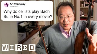 YoYo Ma Answers Cello Questions From Twitter  Tech Support  WIRED [upl. by Linker744]