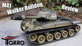 IRL  M41 Walker Bulldog RC Tank Review  By TorroShop [upl. by Neehahs]