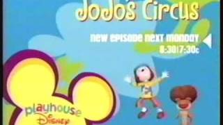 Playhouse Disney JoJos Circus Promo  Follow That Monkey [upl. by Bram]