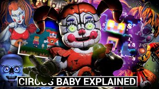 FNAF Animatronics Explained  CIRCUS BABY Five Nights at Freddys Facts [upl. by Enelcaj]