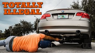 The Loudest BMW 335i Youll Ever Hear VRSF RACE EXHAUST  EP 24 [upl. by Adnaluoy]