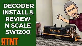 DCC Decoder Installation and Locomotive Review [upl. by Tilda986]