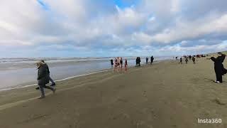 Nieuwjaarsduik 2024 Castricum [upl. by Dietsche]