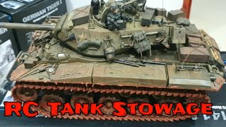 RC Walker Bulldog Tanks 116 Homemade Stowage Accessories [upl. by Colon]