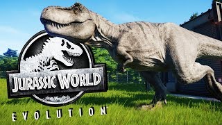 Unlocking the TREX  Jurassic World Evolution Gameplay [upl. by Jesselyn725]